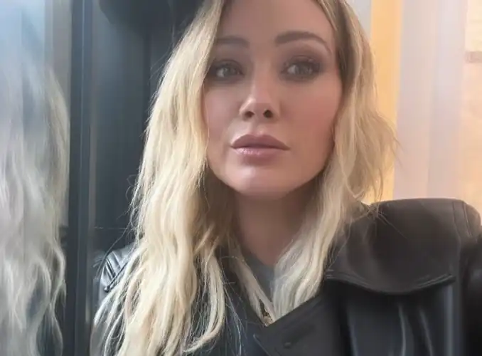 Hilary selfie | IG story November 2023