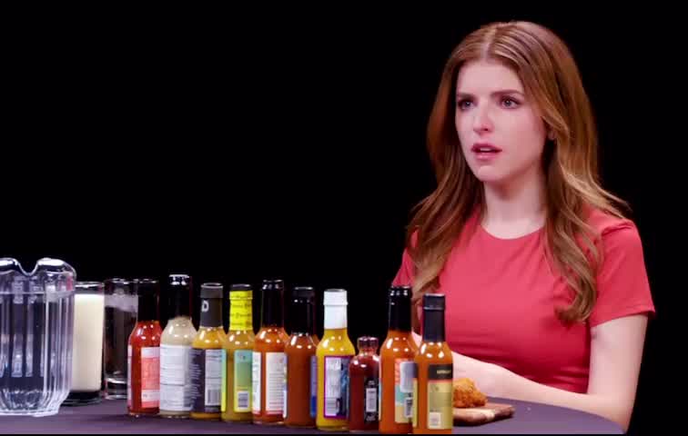 Anna’s reaction to the Da’ Bomb on “Hot Ones”