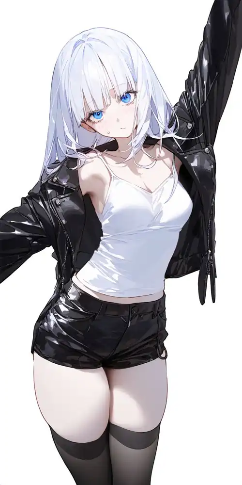 Matching Leather Outfit 