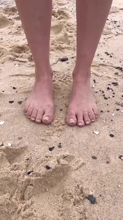 Birthday suit at the beach!