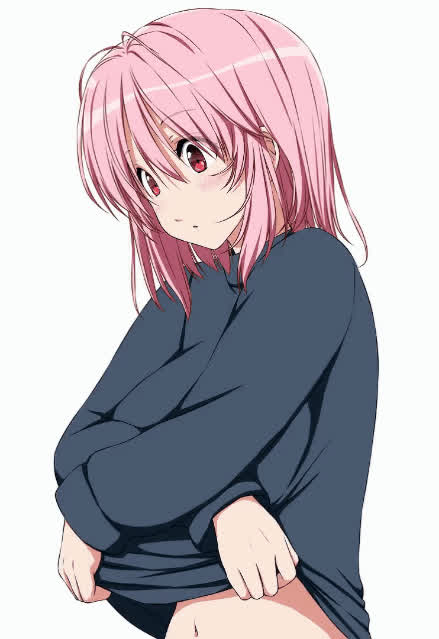 Yuyuko (almost) showing off