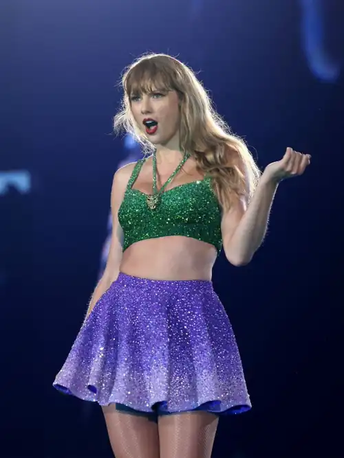 Sparkly stage outfit