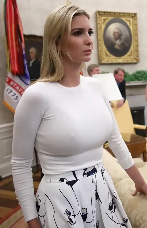 Ivanka Trump and her perfect mommy jugs!