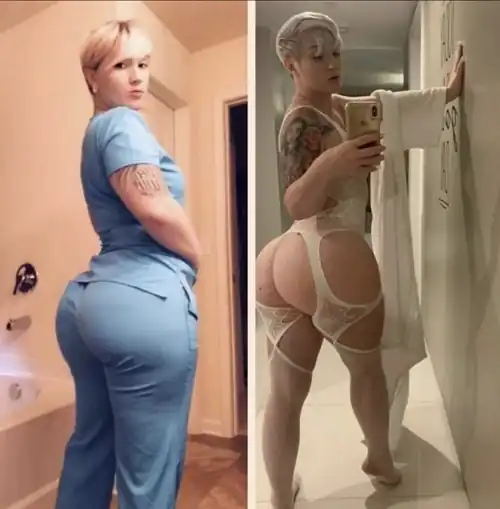 Fat booty nurse