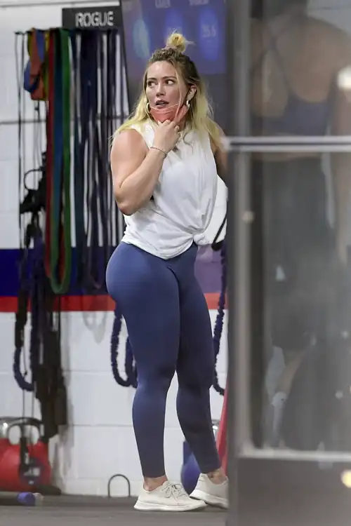 Hilary in Blue... A classic