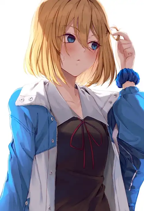 Blushing Hayasaka (By Soya)