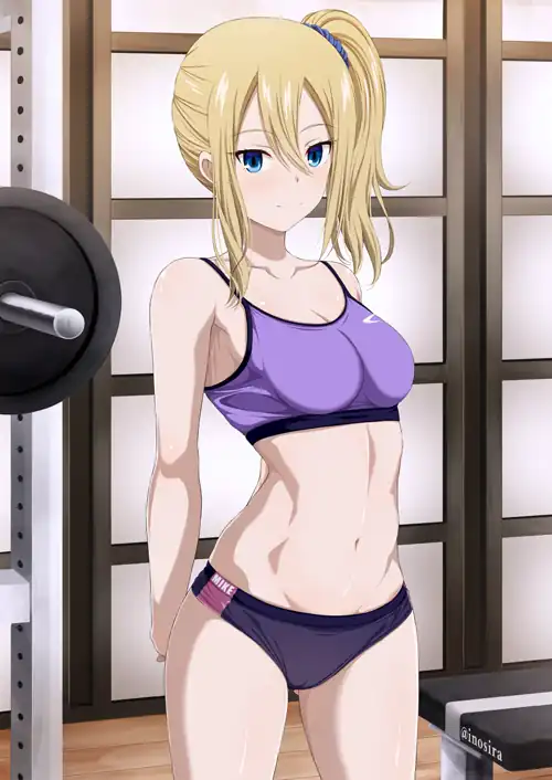 Hayasaka in Gym Clothes by イノシラ