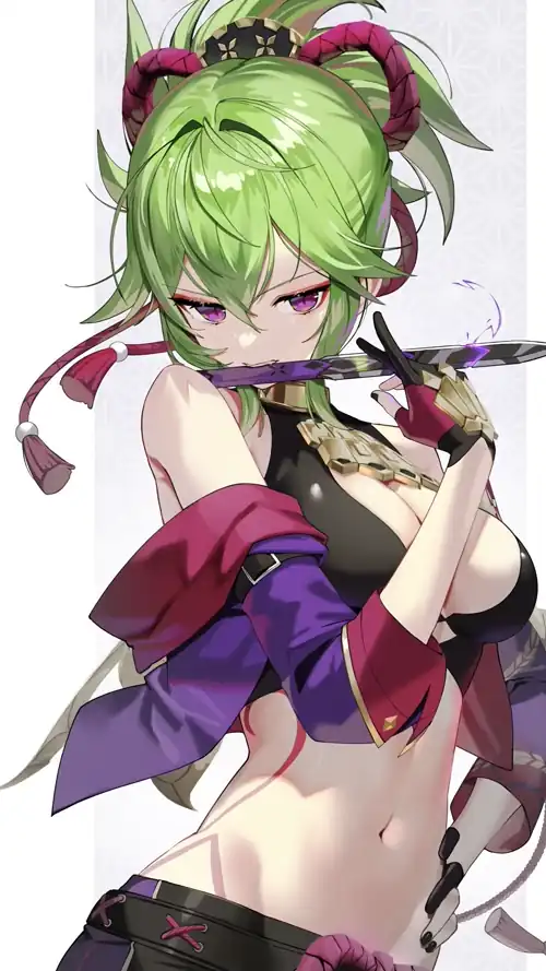 Kuki Shinobu [Genshin Impact] (1101x1958)