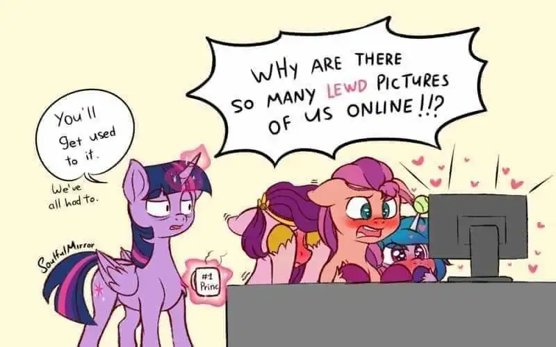 You'll get used to it...