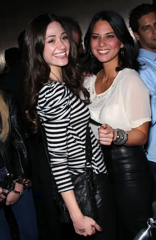 With Olivia Munn - "Marquee Nightclub" Grand Opening (December 30, 2010)