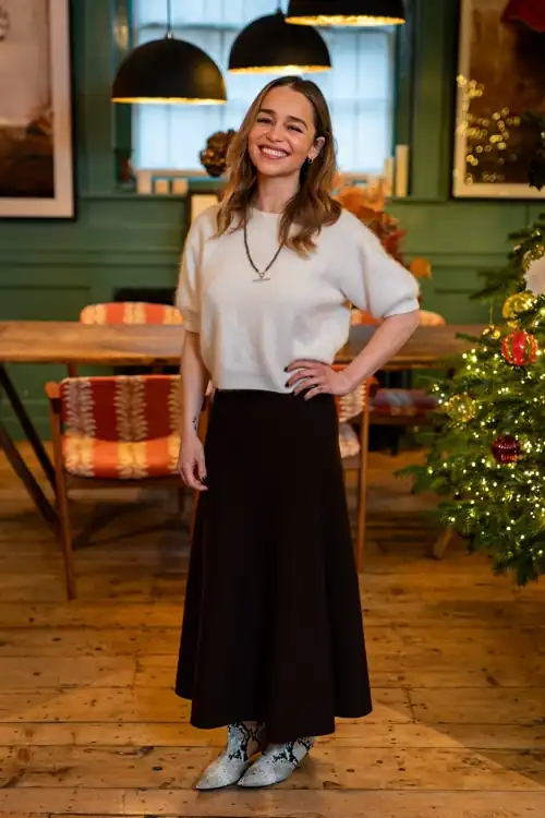 Emilia Reciving her MBE in dec