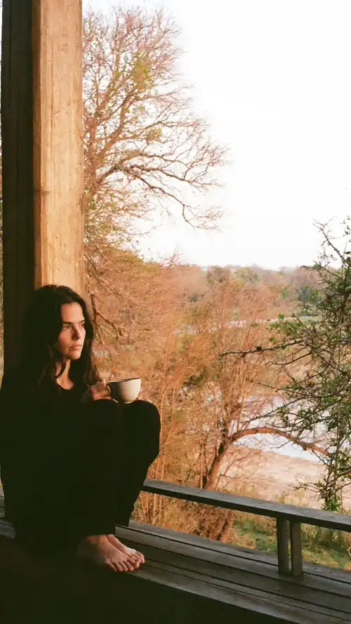 Curled up with coffee 11/26/2023