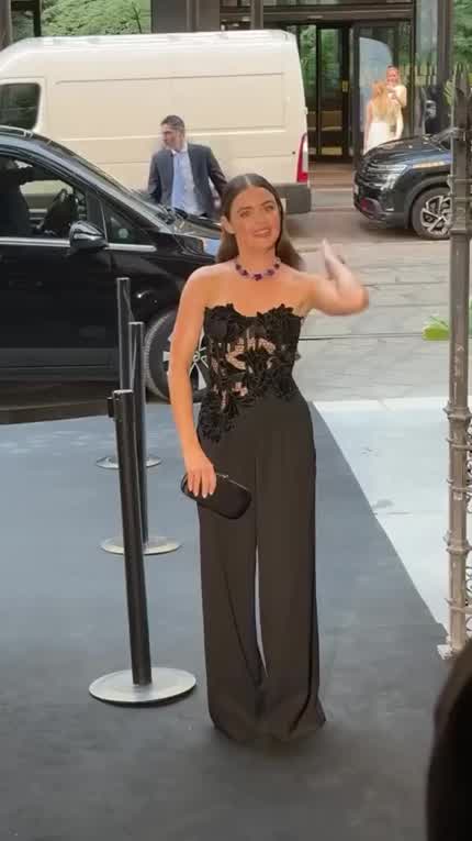 Arriving for Pomellato event in Milan | 6/13/24