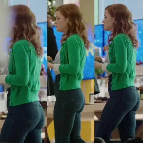 Jane in tight jeans