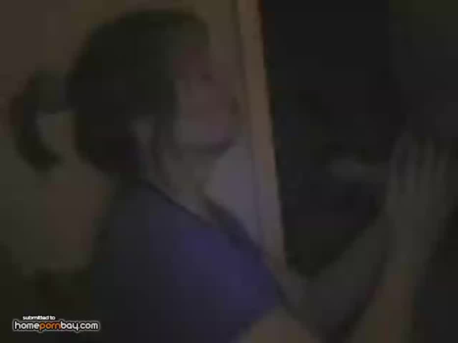 Mature Sucks a young man off