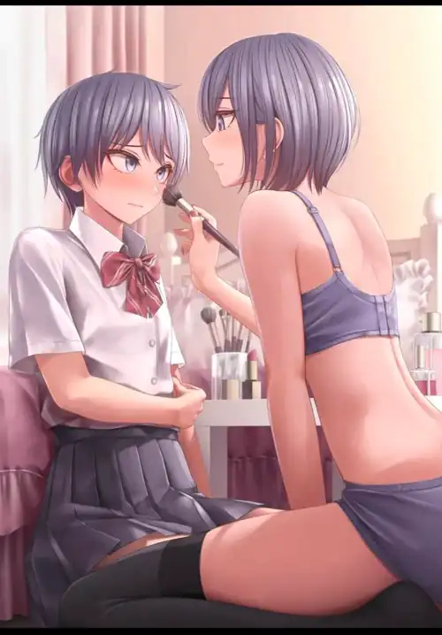 Mommy taking care of me