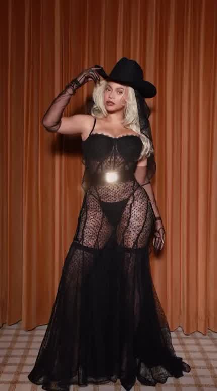 Beyonce while in Vegas