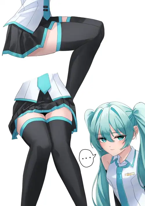 Miku knows where you're looking [Vocaloid]