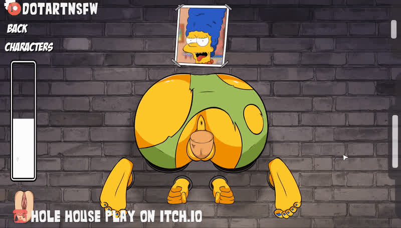 Marge Simpson Dripping Creampie (Hole House)