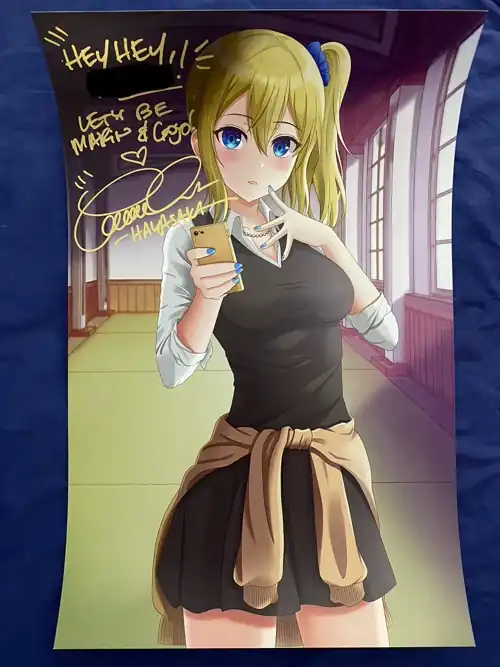 Got AmaLee’s autograph again for best girl