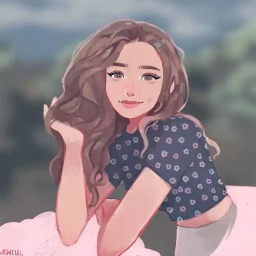 Was feeling inspired after a long art hiatus and decided to draw Poki!