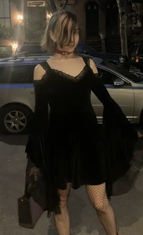 my senior prom was cancelled last year because of COVID. we had a redemption one, and this was the first time they saw me present femininely :)