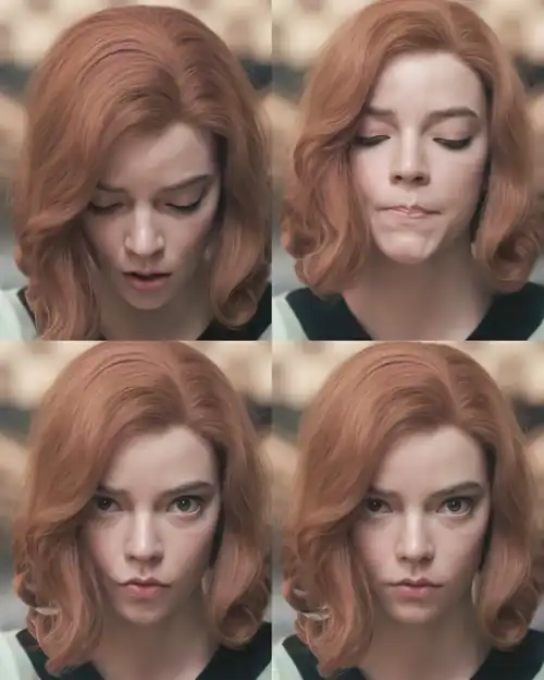 4 faces