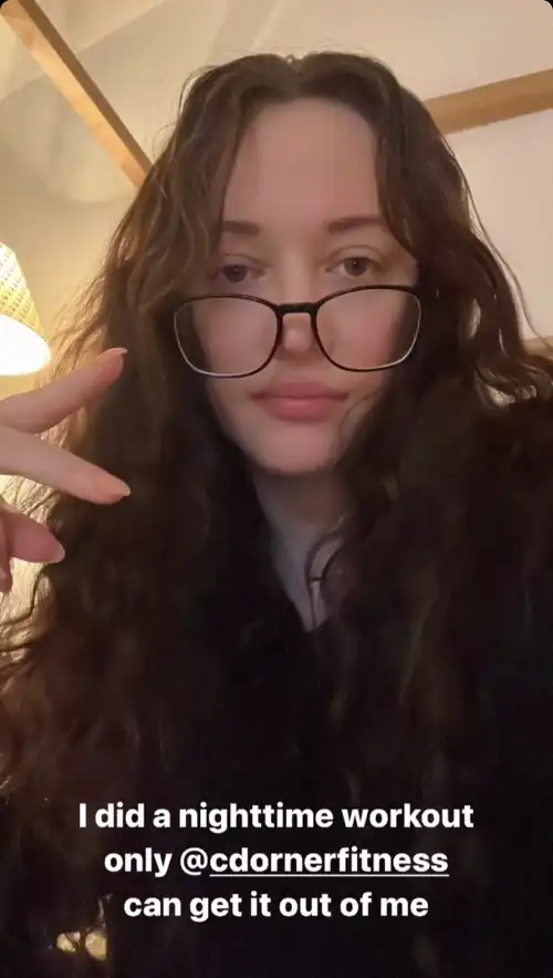 Kat Instagram story 11/12/23