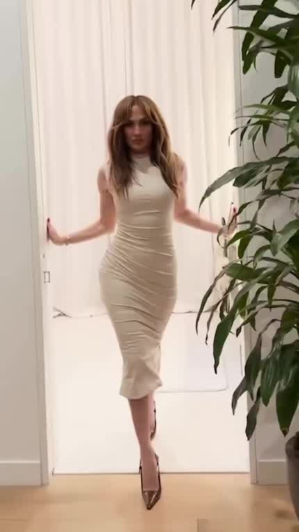 JLo in white