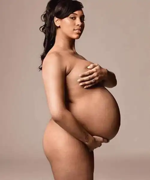 Pregnant Javine Hylton