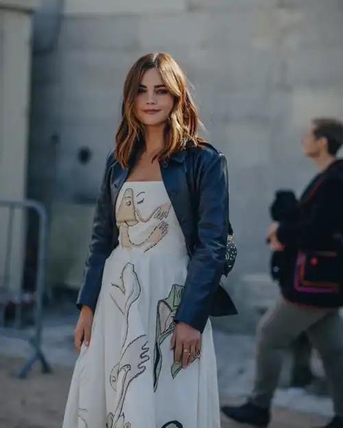 Jenna at Dior event, Paris Fashion Week