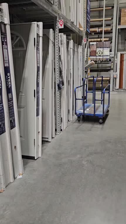 Doors aren't the only thing you may find next time you're at your local Lowes 