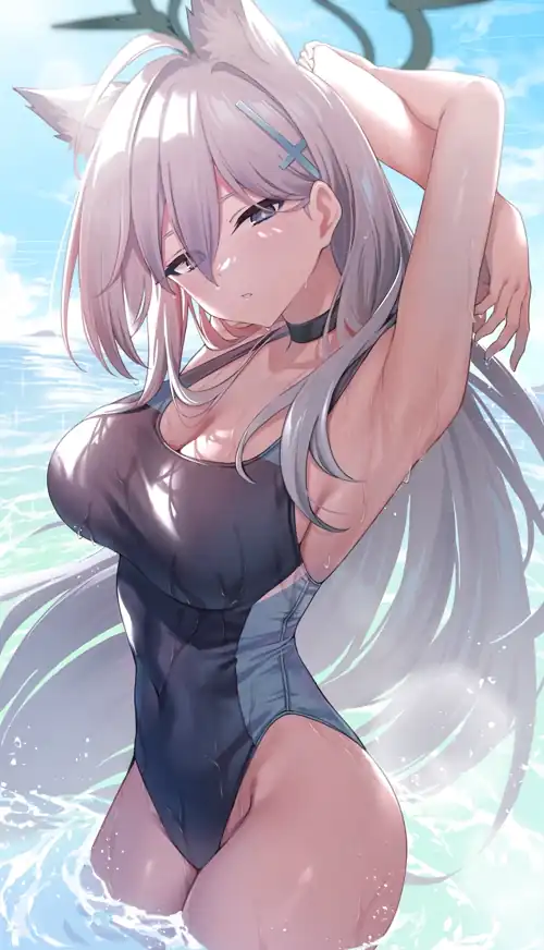 Swimsuit Shiroko Terror [Blue Archive]
