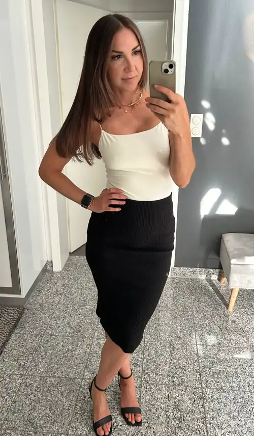 I love polka dots in clothes