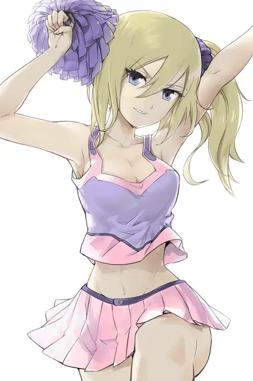 Cheerleader Hayasaka (by Lizart 蜥蜴工坊)