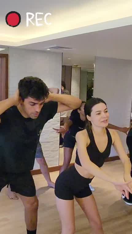 Dance rehearsal for Mother of the Bride IG May 2024