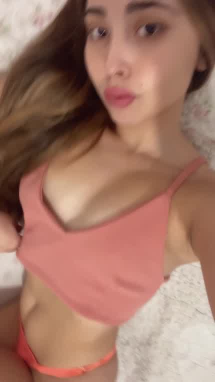 It turn me on when my pussy eats my bikini