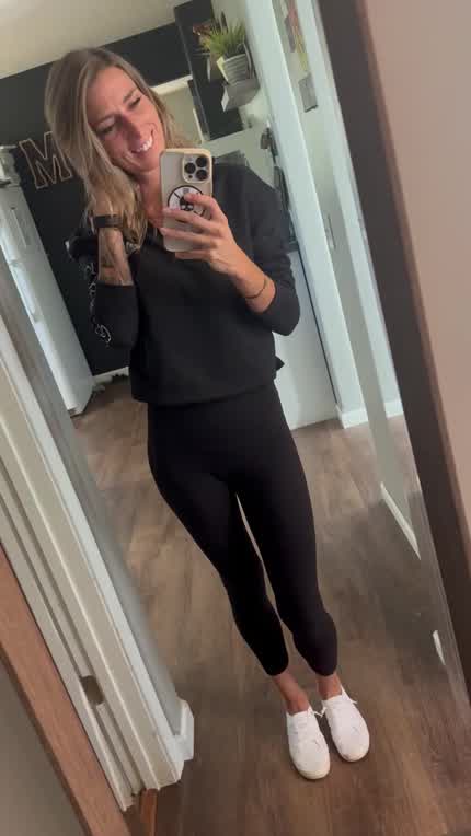 Let me just show you under my leggings.. 😉