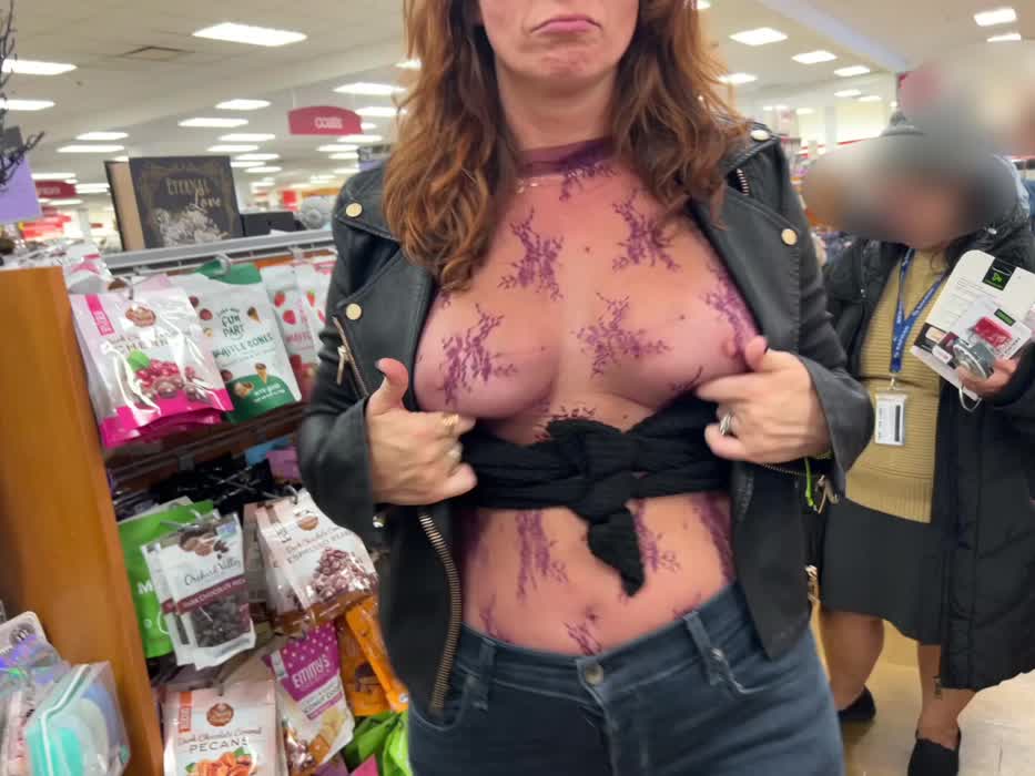 I got bored in line and decided to spice things up