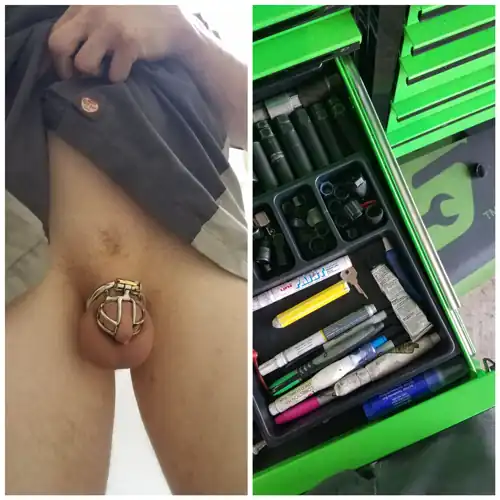 Since I have no KH, I'll just lock my only key away in my toolbox, who says all mechanics have to be alphas? , going to be hard to unlock ;) , maybe one day I'll find a nice lady to take the keys and control