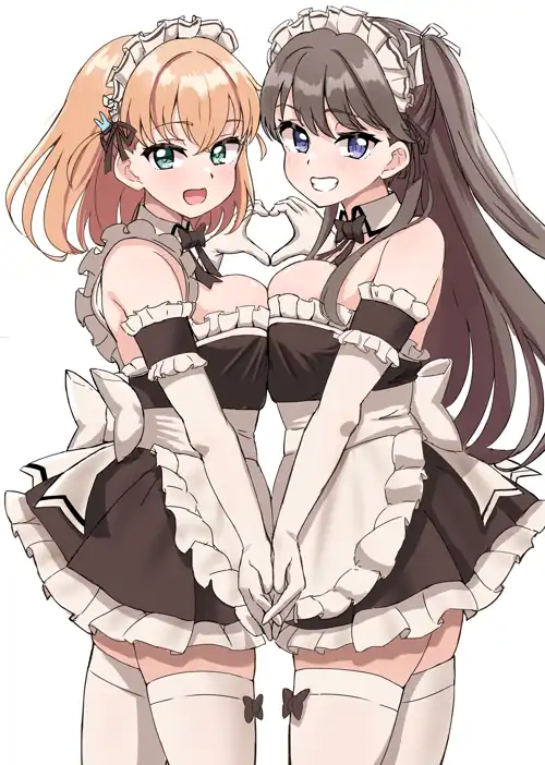Day 82: Some very cute maids. (Love Live) [Ereka]