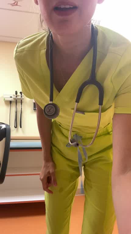 Having some fun between patients