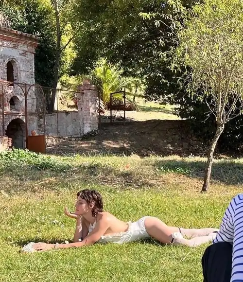 Unknown outdoor photoshoot