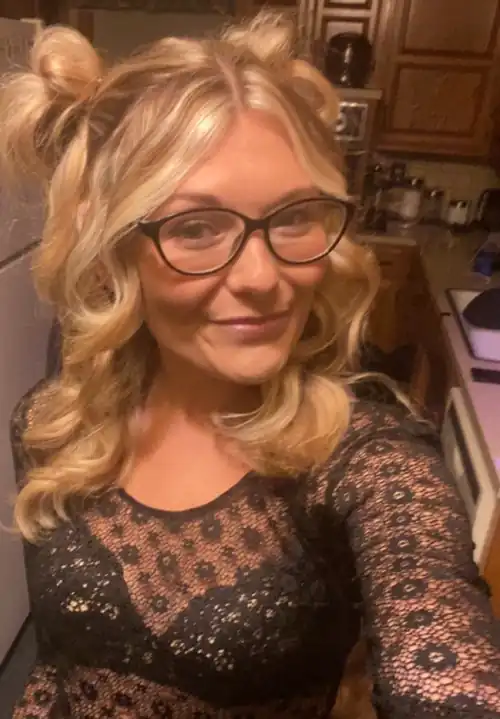 I love my space buns and lace bodysuit, what about you? 