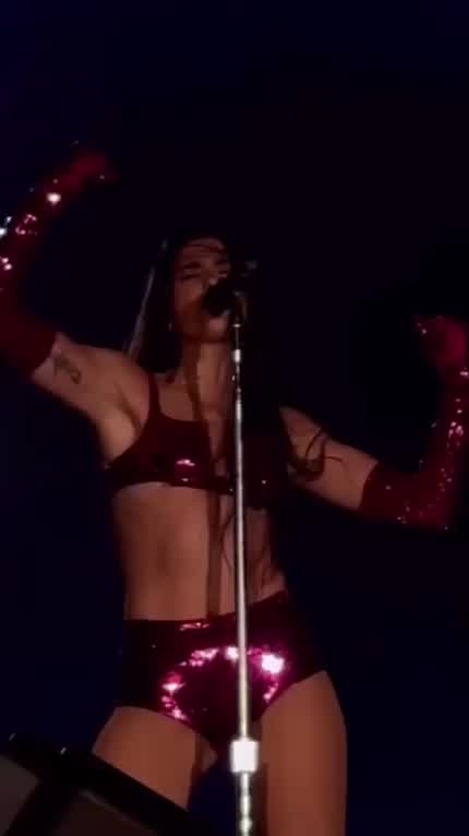 Dua performing "Future Nostalgia” at the Sunny Hill Festival (August 2022)