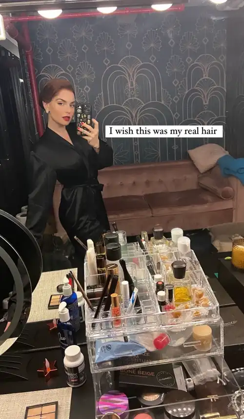 Selfie backstage | IG story 8/11/24
