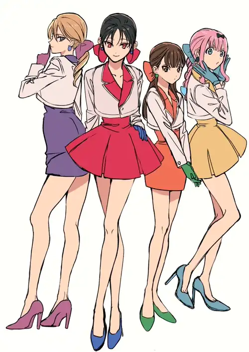 Matching outfits (By @kagayakusenbei)