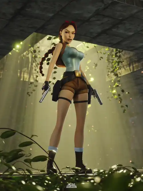 Remastered Lara render by Nicole Bounxe