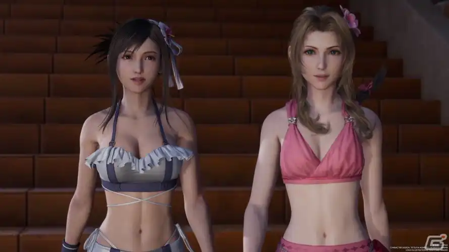 Tifa and Aerith in Final Fantasy VII Rebirth