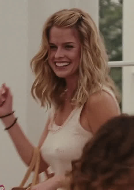 In white t-shirt